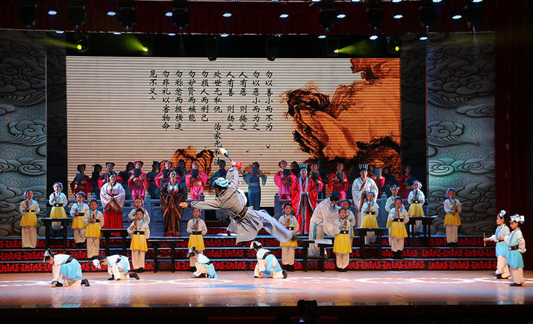 《朱子礼乐·儒风雅韵》大型歌舞情景剧 - 乡野清风 - 乡野清风博客