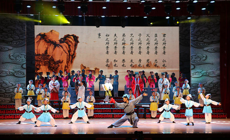 《朱子礼乐·儒风雅韵》大型歌舞情景剧 - 乡野清风 - 乡野清风博客